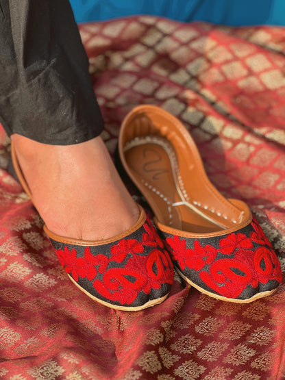 Navrang - Embroidered Flats