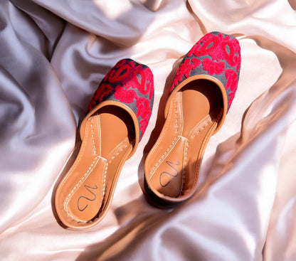 Navrang - Embroidered Flats