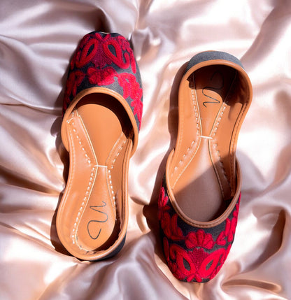 Navrang - Embroidered Flats