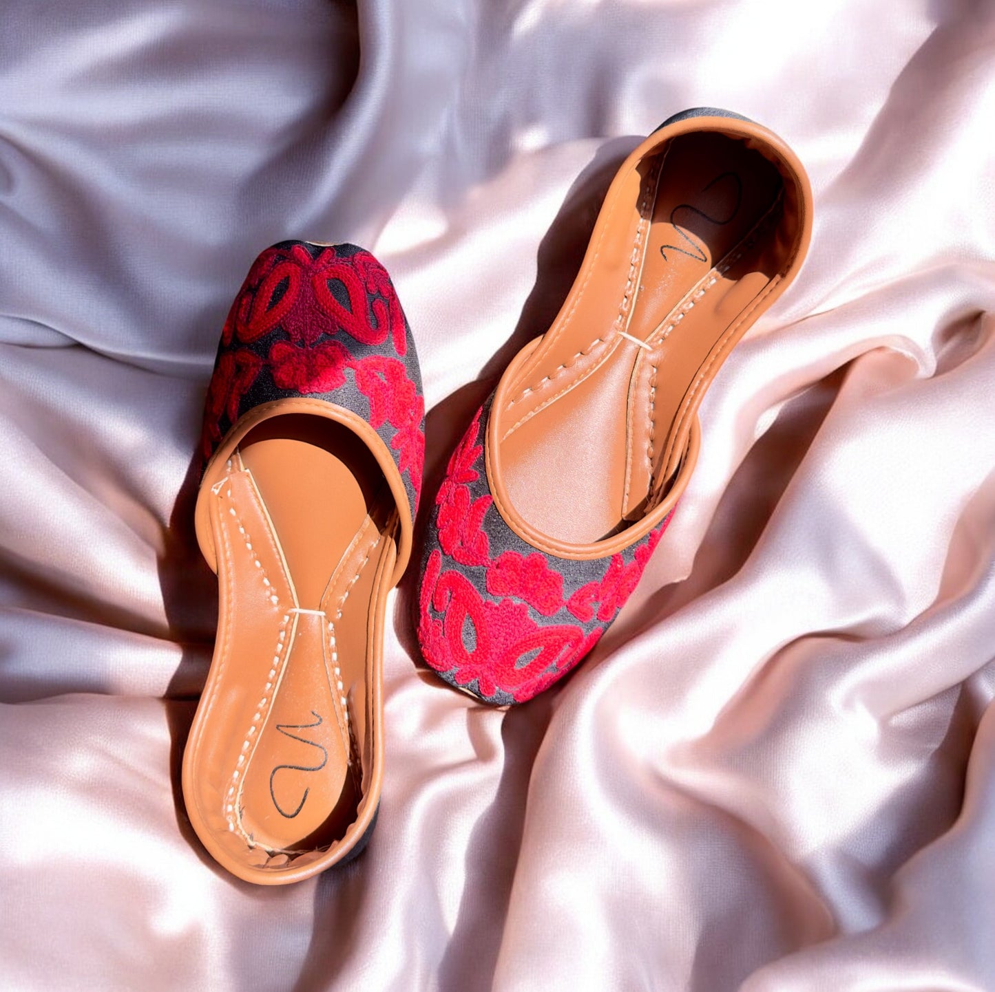 Navrang - Embroidered Flats