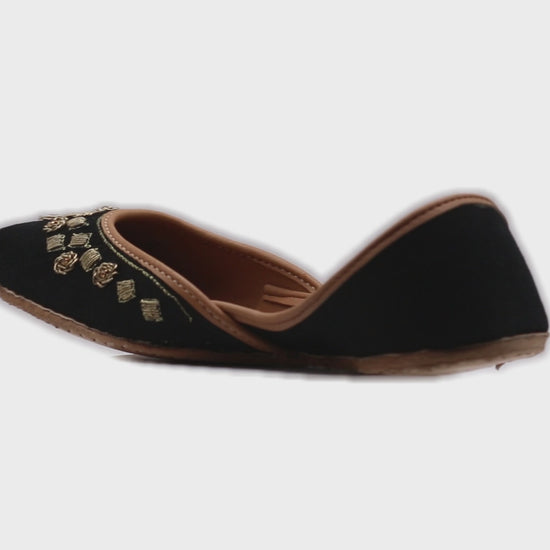 black diwali shoes