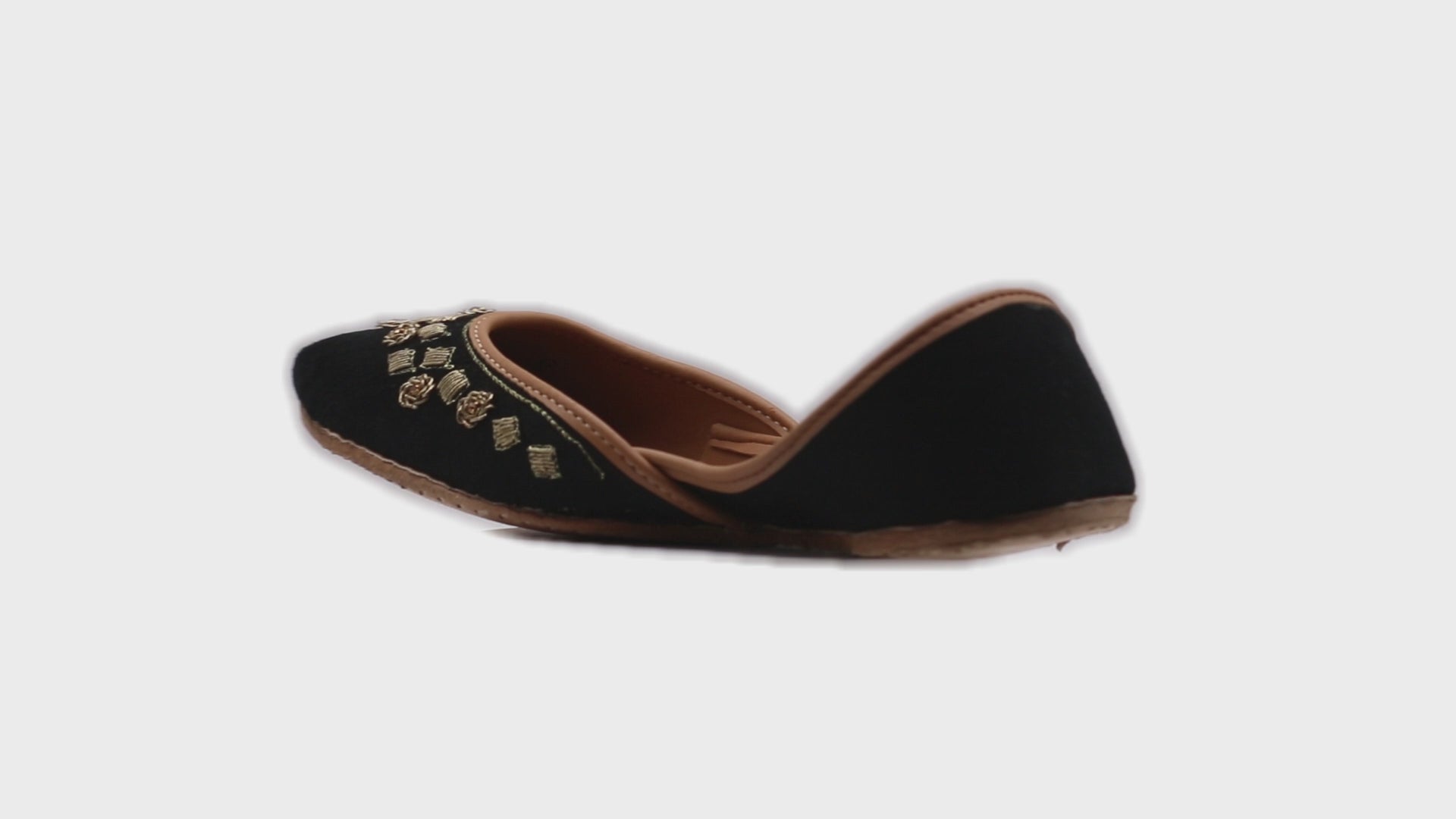 black diwali shoes