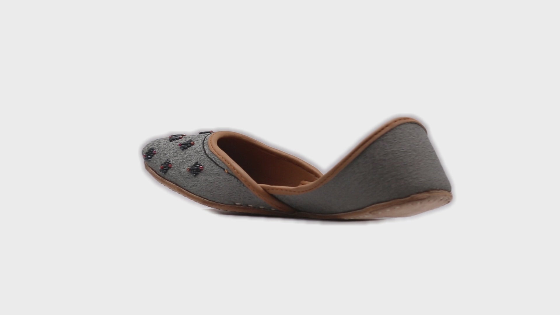 women grey khussa